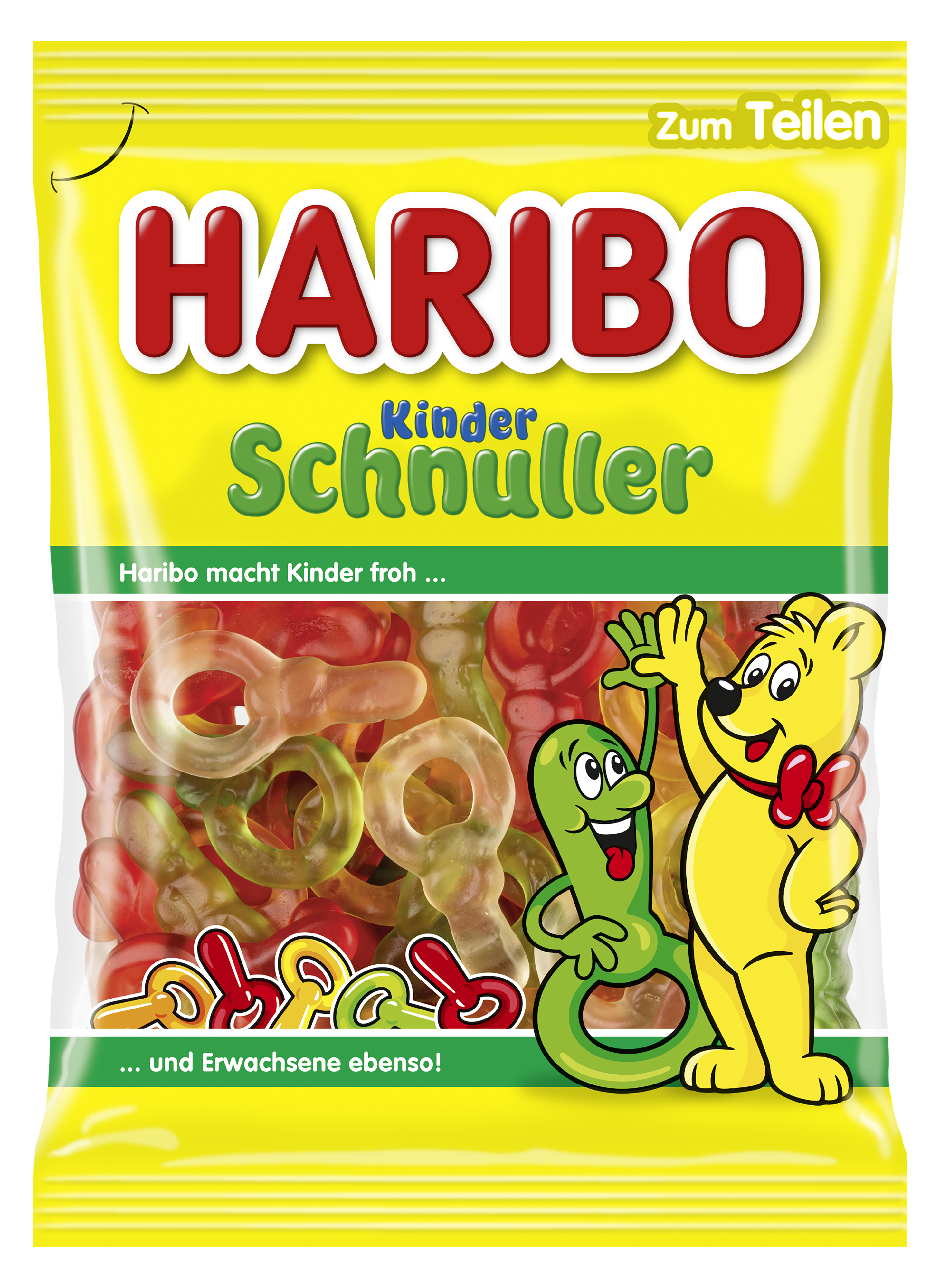 Produkt Verpackung von HARIBO Kinder Schnuller 175g