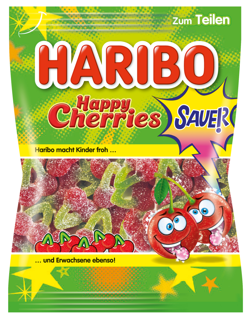 Happy Cherries Sauer 175g