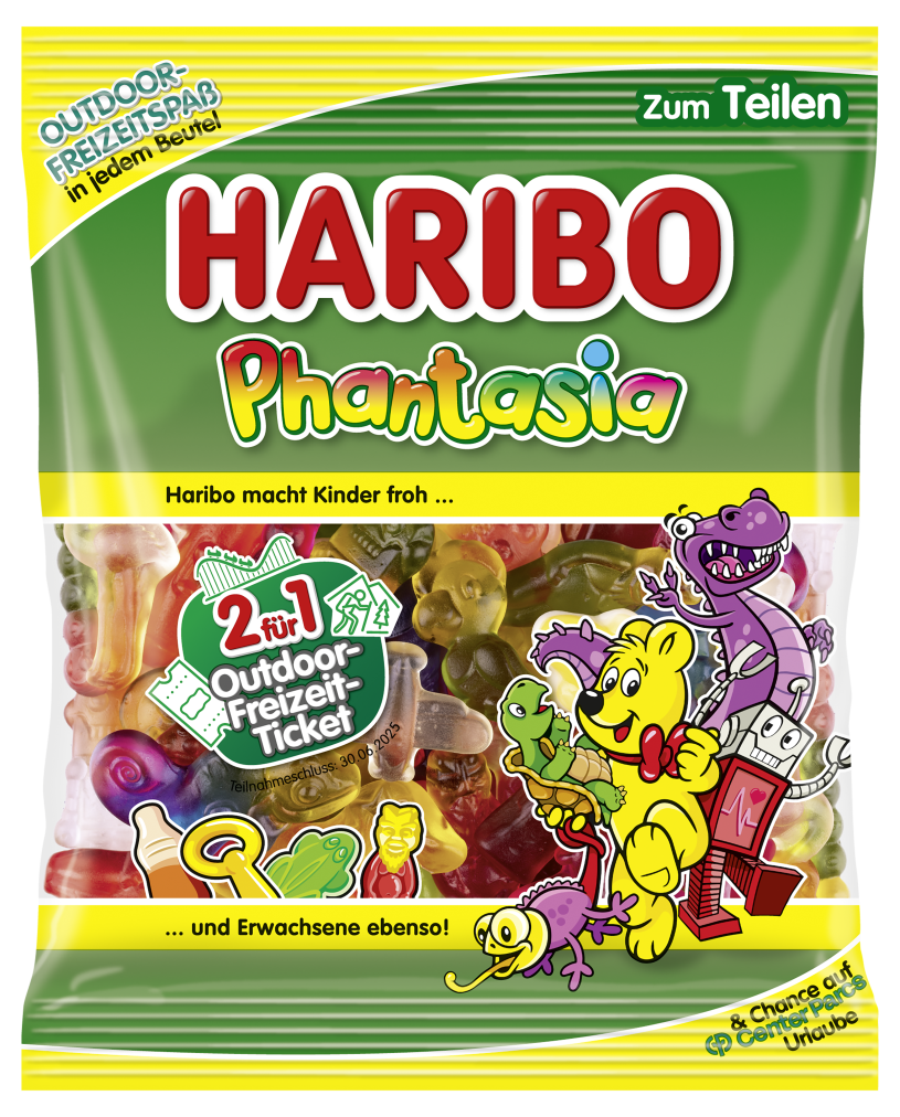 HARIBO Phantasia Outdoor-Freizeitspaß Promotion Packshot