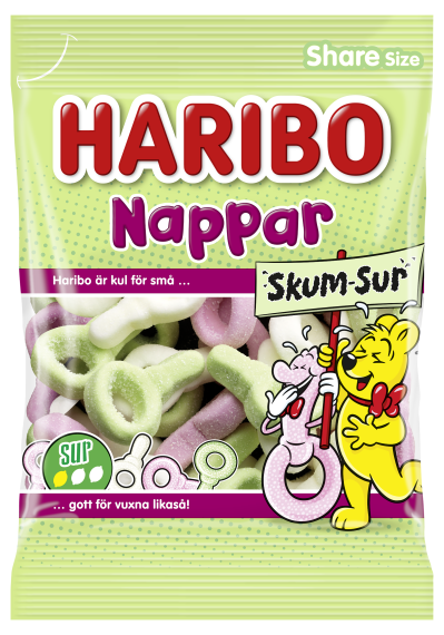 Nappar Skum Sur 120 g NEW
