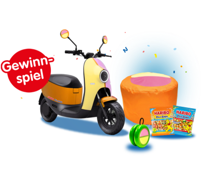 Gewinnspiel Orange