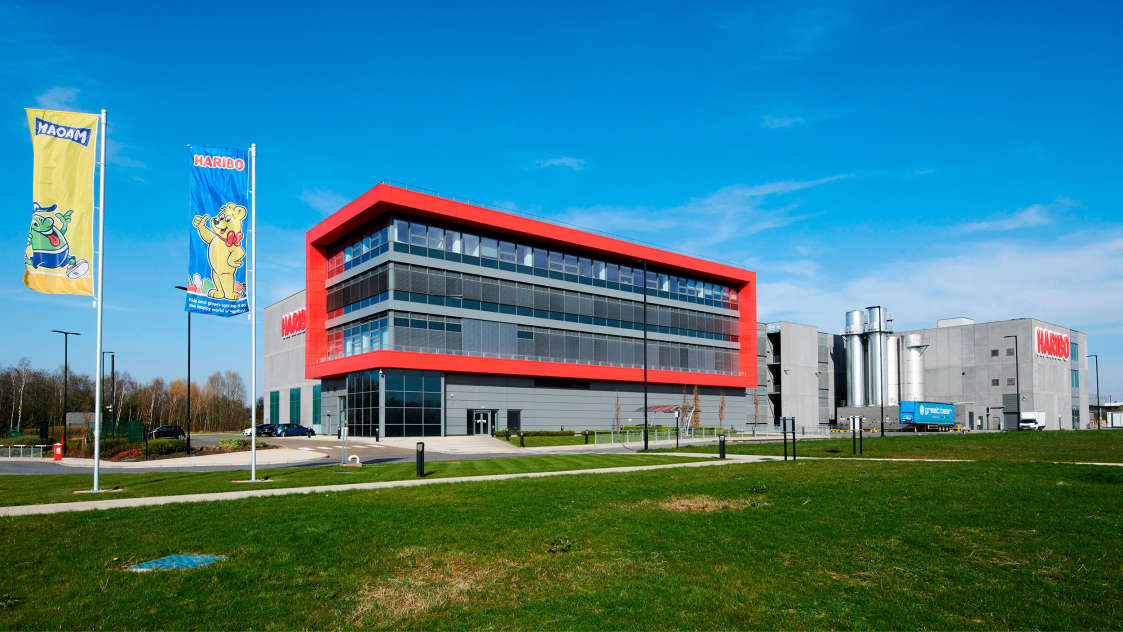 New Haribo factory and distribution centre located in Castleford, West Yorkshire, UK