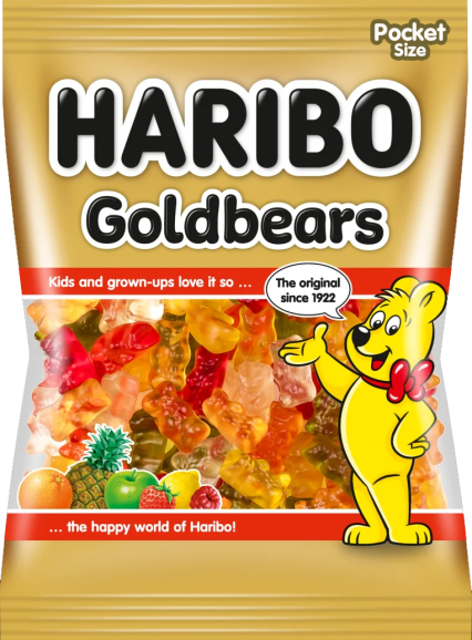 Packshot Goldbears 100g