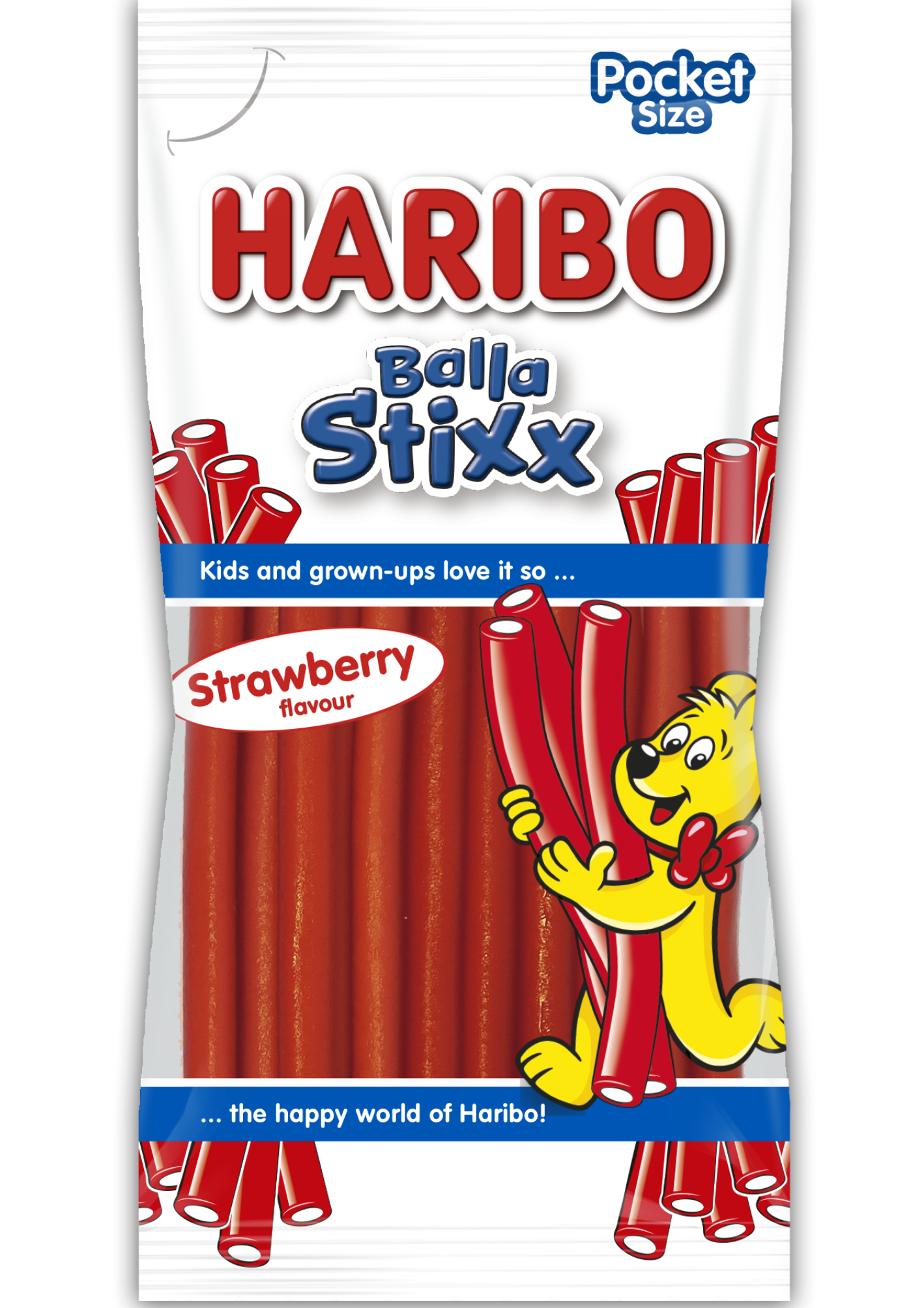 Balla Stixx Strawberry méretezett