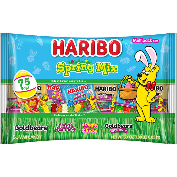 HARIBO Spring Mix 75pc Front