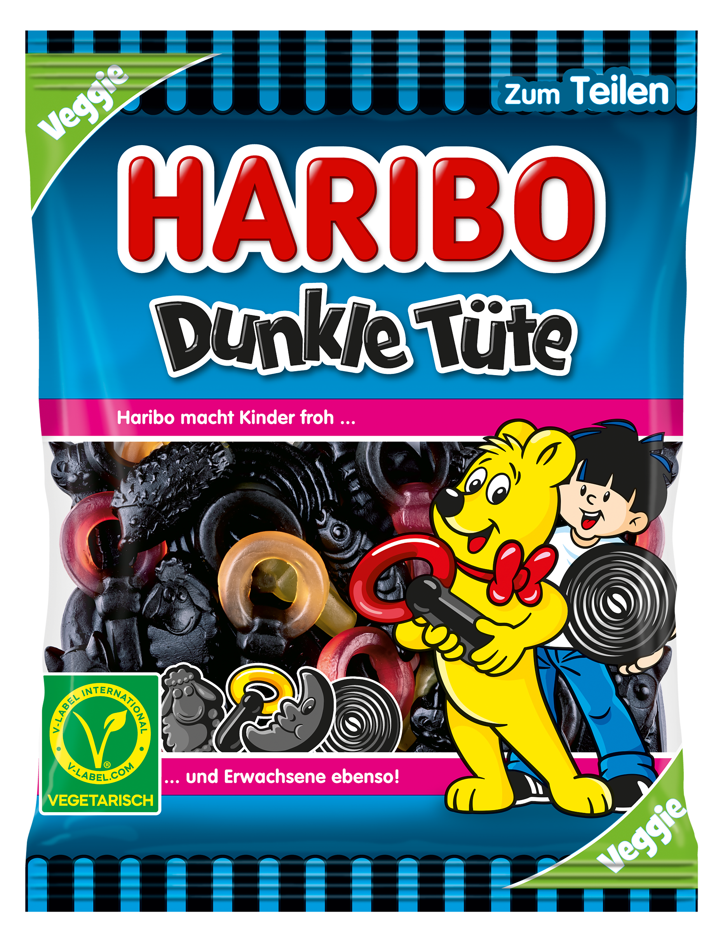 HARIBO Dunkle Tüte Packshot