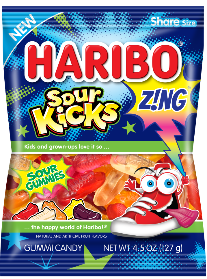 Haribo US Sour Kicks 4 5 oz