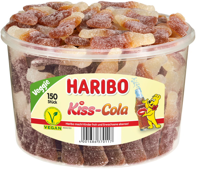 HARIBO Kiss-Cola Produktabbildung