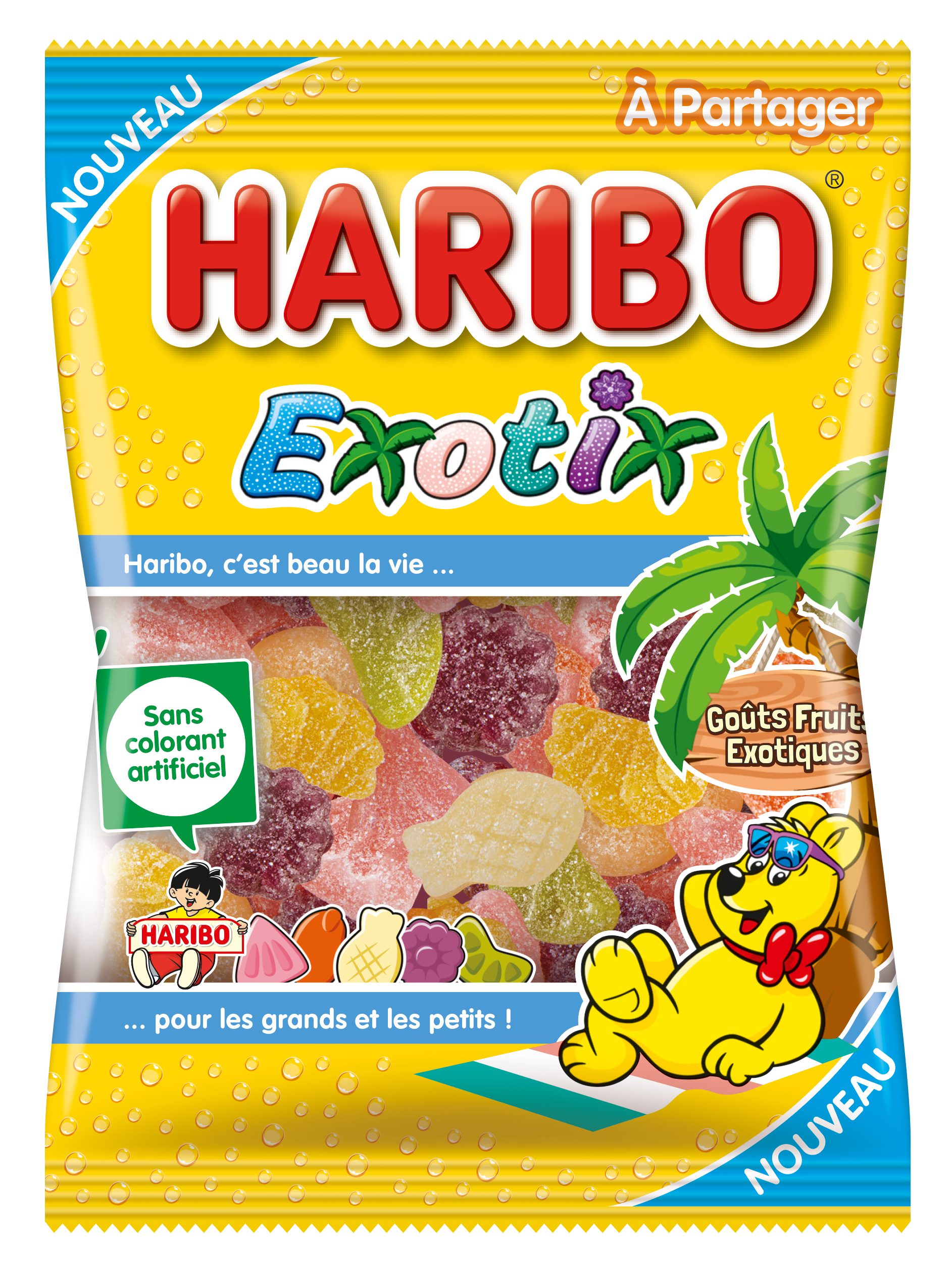 HARIBO Exotix 180g Simu Facing