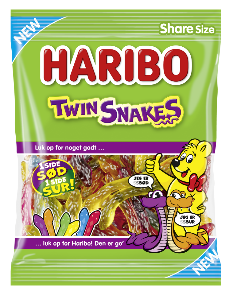 HARIBO Twin Snakes 2026 nyhed