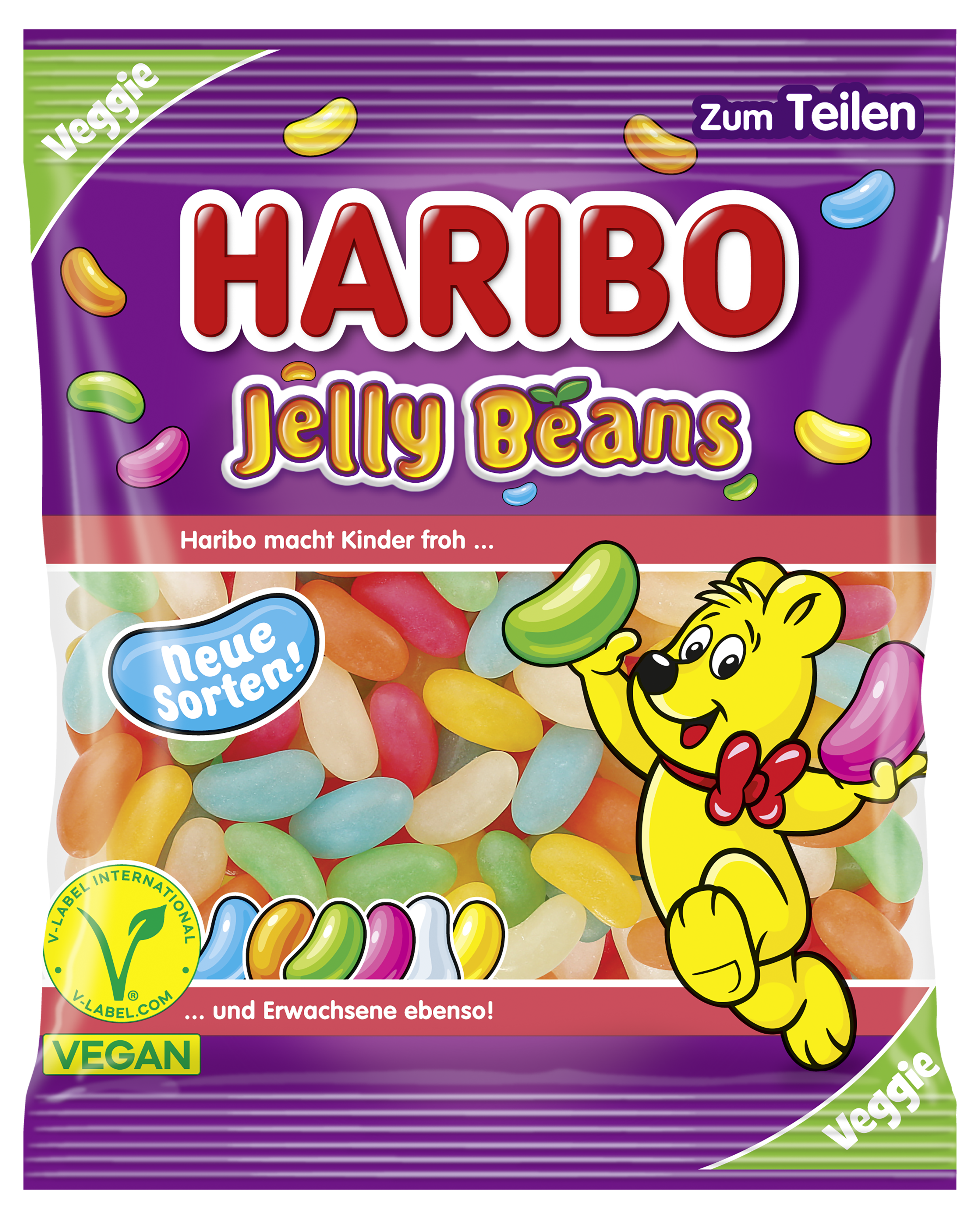 HARIBO Jelly Beans Packshot 160g