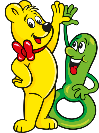 HARIBO Bunte Schnecken Illustration