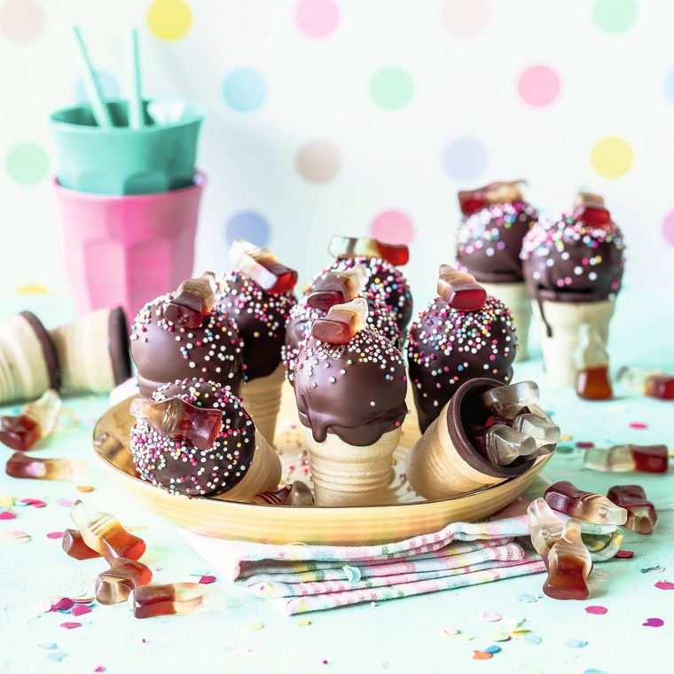 Haribo Cola Brownie Pops