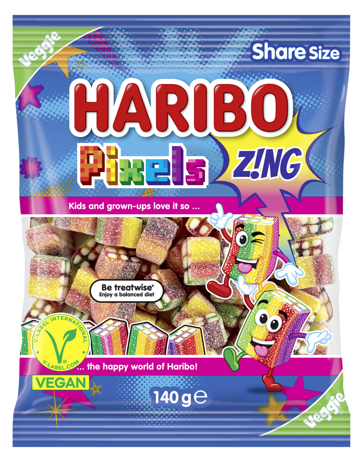 Pack of HARIBO Pixels ZING