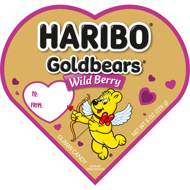 GB 8oz Heart Shaped Box Wildberry Walmart Front