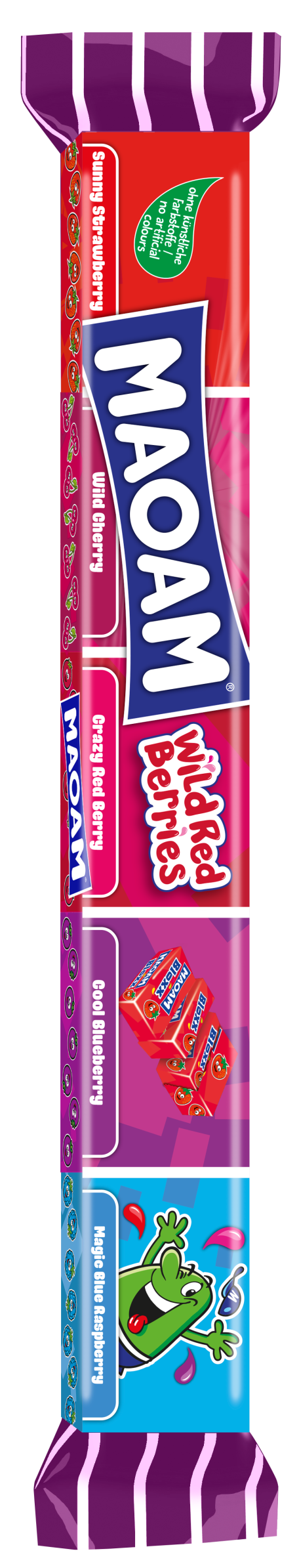 40048868 Maoam Bloxx Wild Berries 5 pack 110g