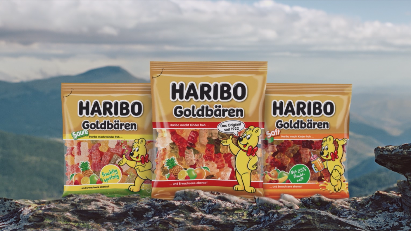 Teaser Bild für den neuen HARIBO Goldbären Werbespot