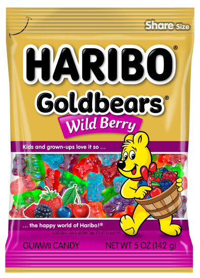 Haribo US Goldbears Wild Berry 5oz