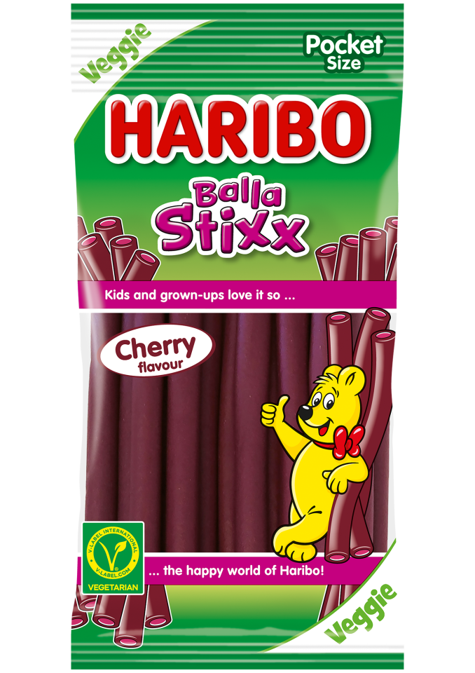 Balla Stixx Cherry 80g méretezett