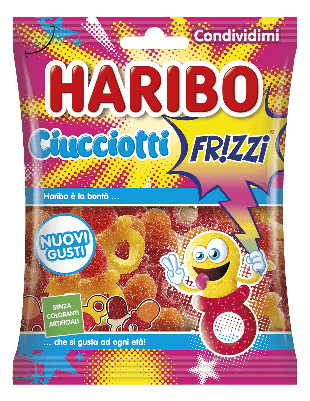 Ciucciotti frizzi 175g min