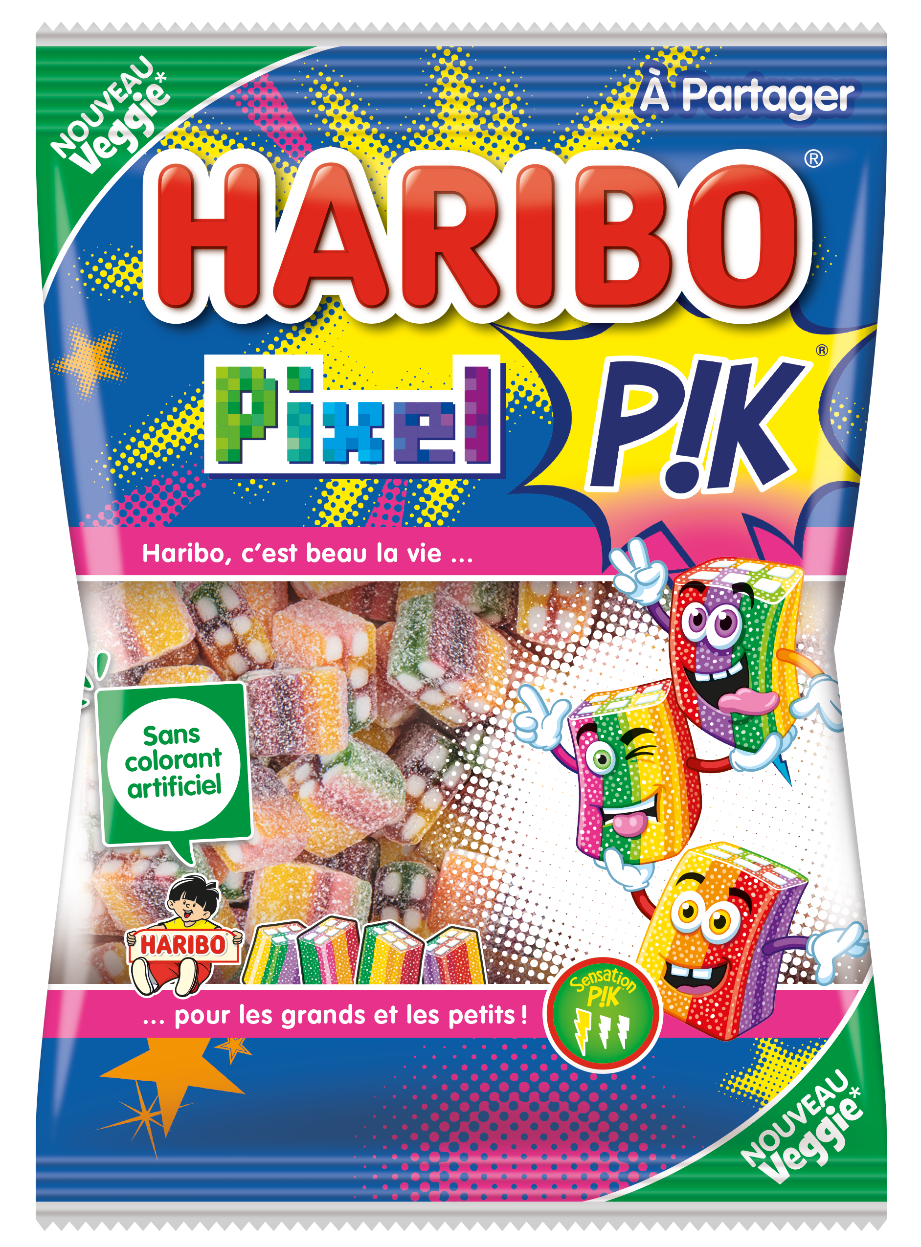 HARIBO Pixel Pik 180g Simu Facing