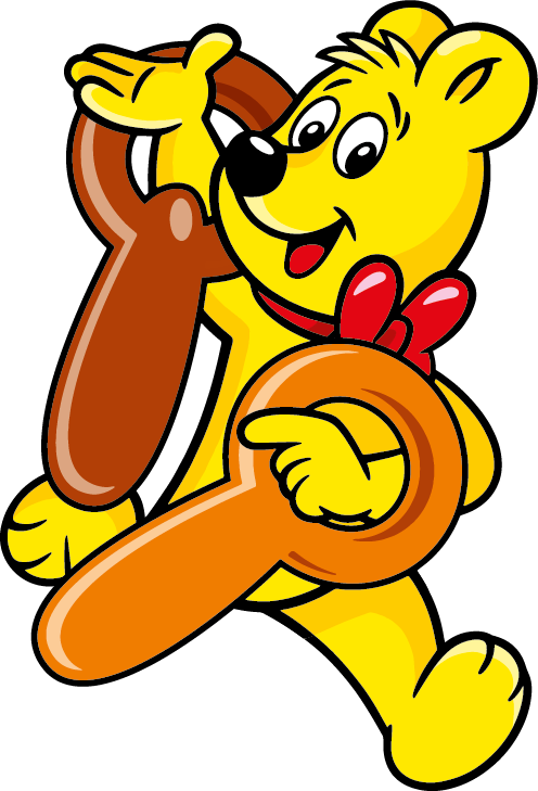 HARIBO Süße Schnuller Illustration