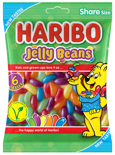 Bag of HARIBO Jelly Beans