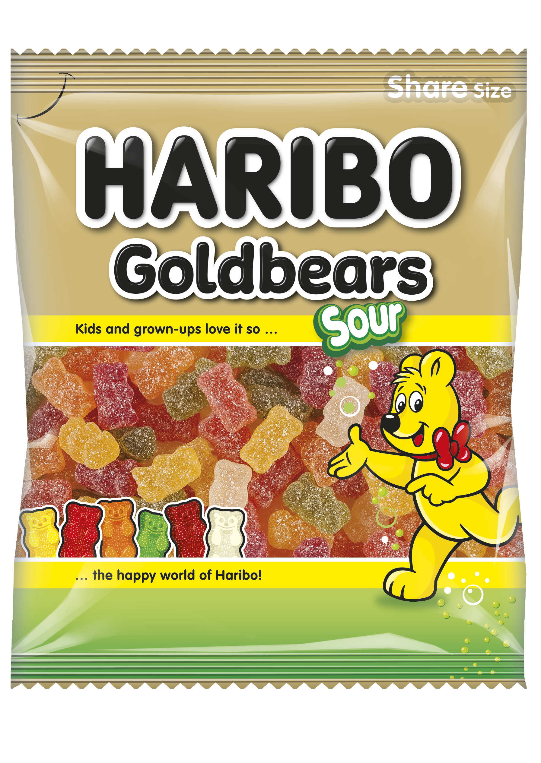 Packshot of Goldbears Sour