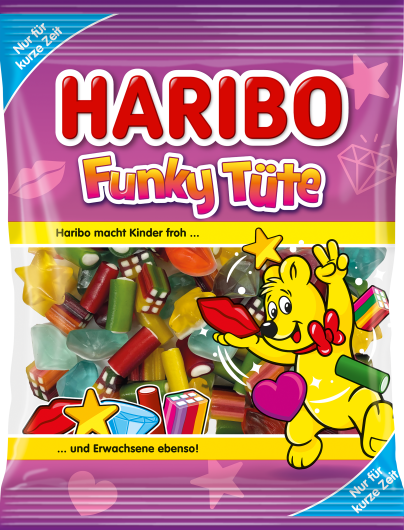 HARIBO Funky Tüte 175g Tüte Packshot