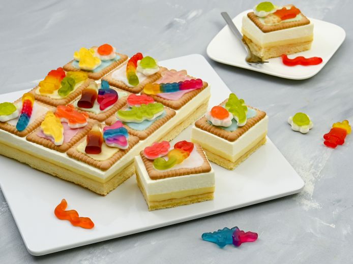 Content Factory Haribo Phantasia Keks Kuchen Rezeptbild quer