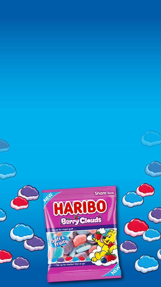 NYHED: HARIBO Berry Clouds
