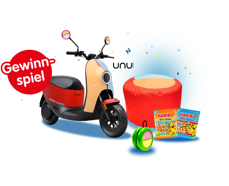 Gewinnspiel Rot