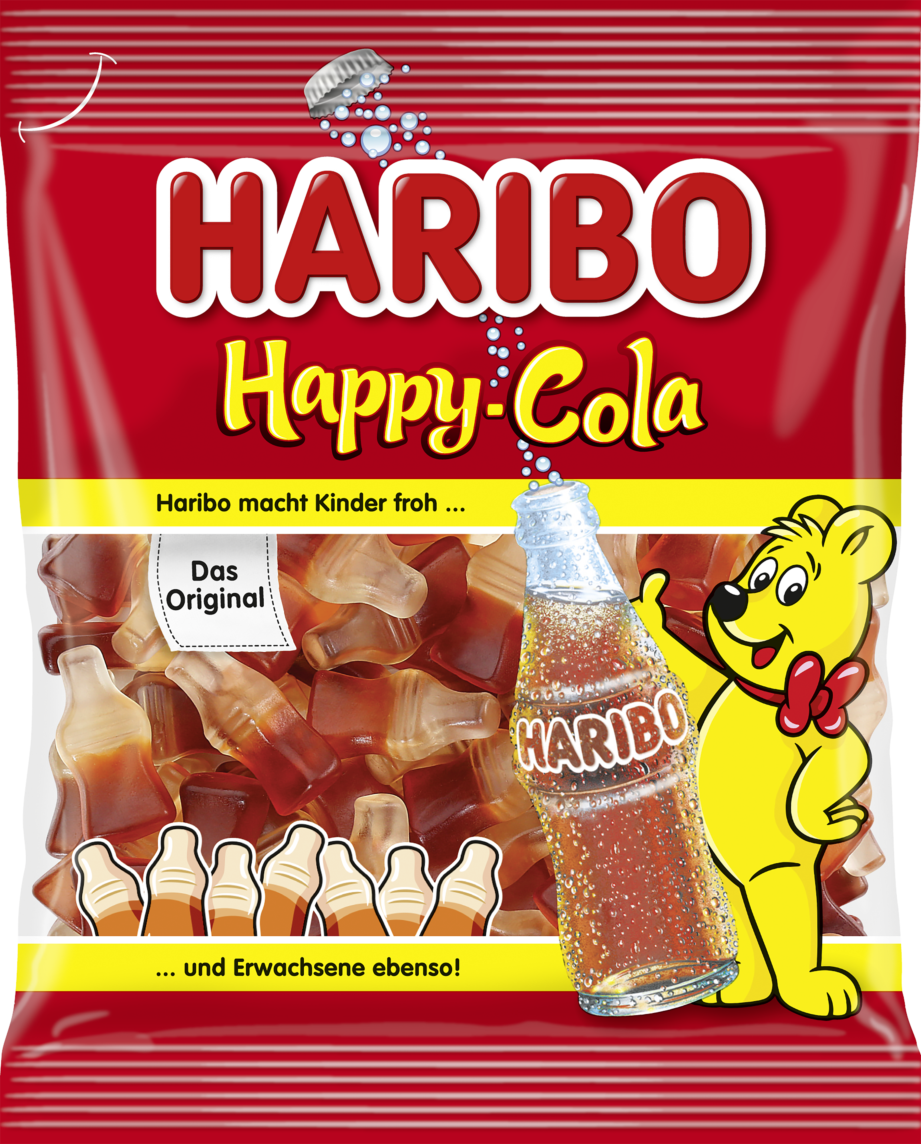 Produkt Verpackung HARIBO Happy Cola 175g