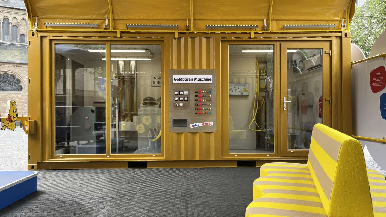 HARIBO Goldbären Maschine_Pop Up Museum Bonn