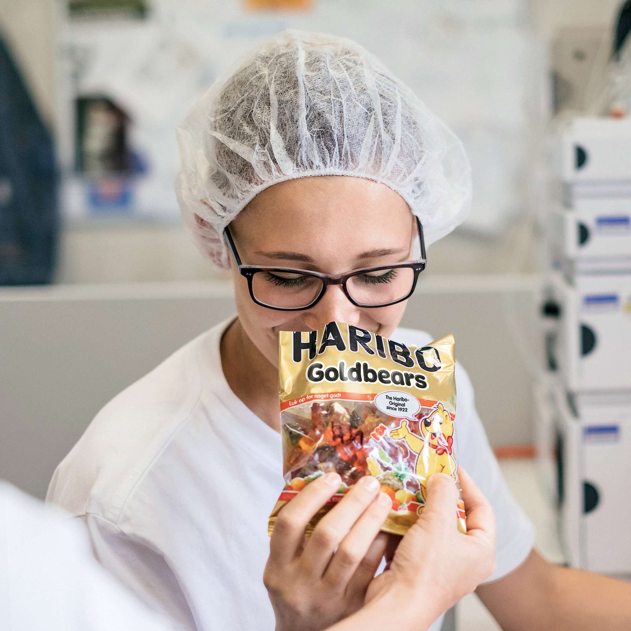 Kvalitetssjekk av HARIBO Goldbears