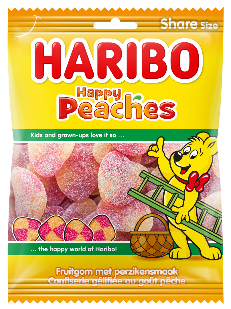 Beutel HARIBO Happy Peaches