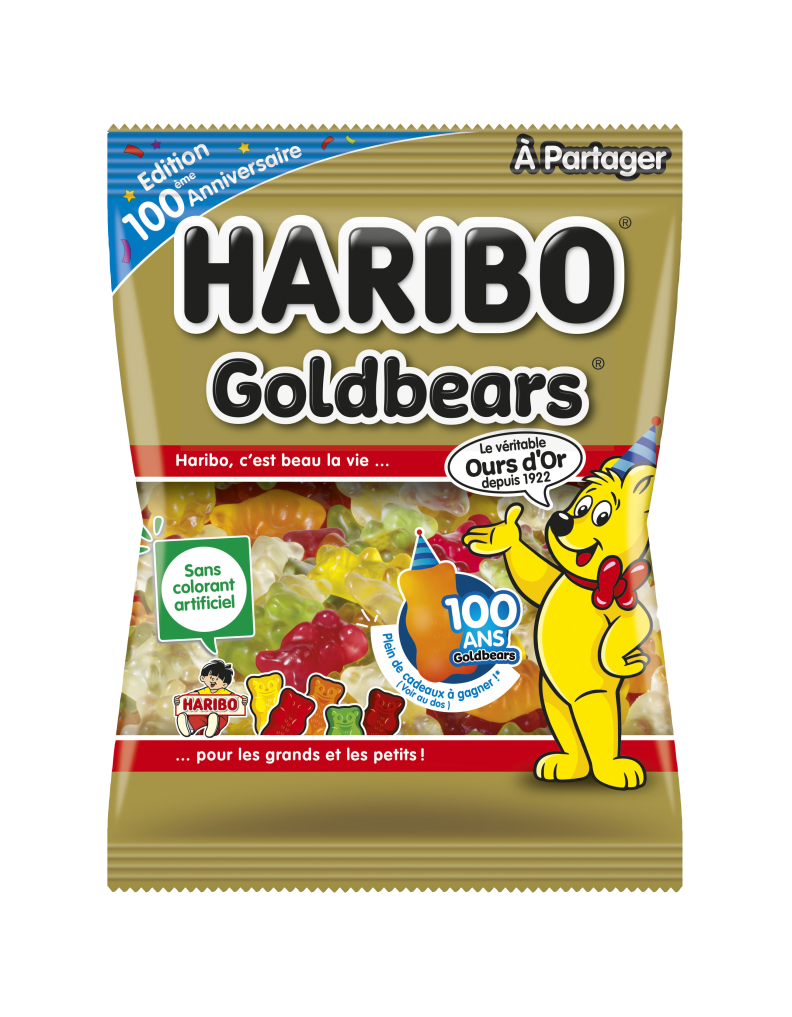 Sachet Goldbears 100 ans