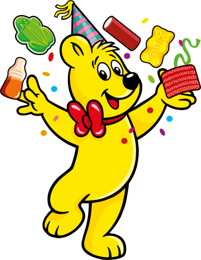HARIBO Kinder-Party Illustration