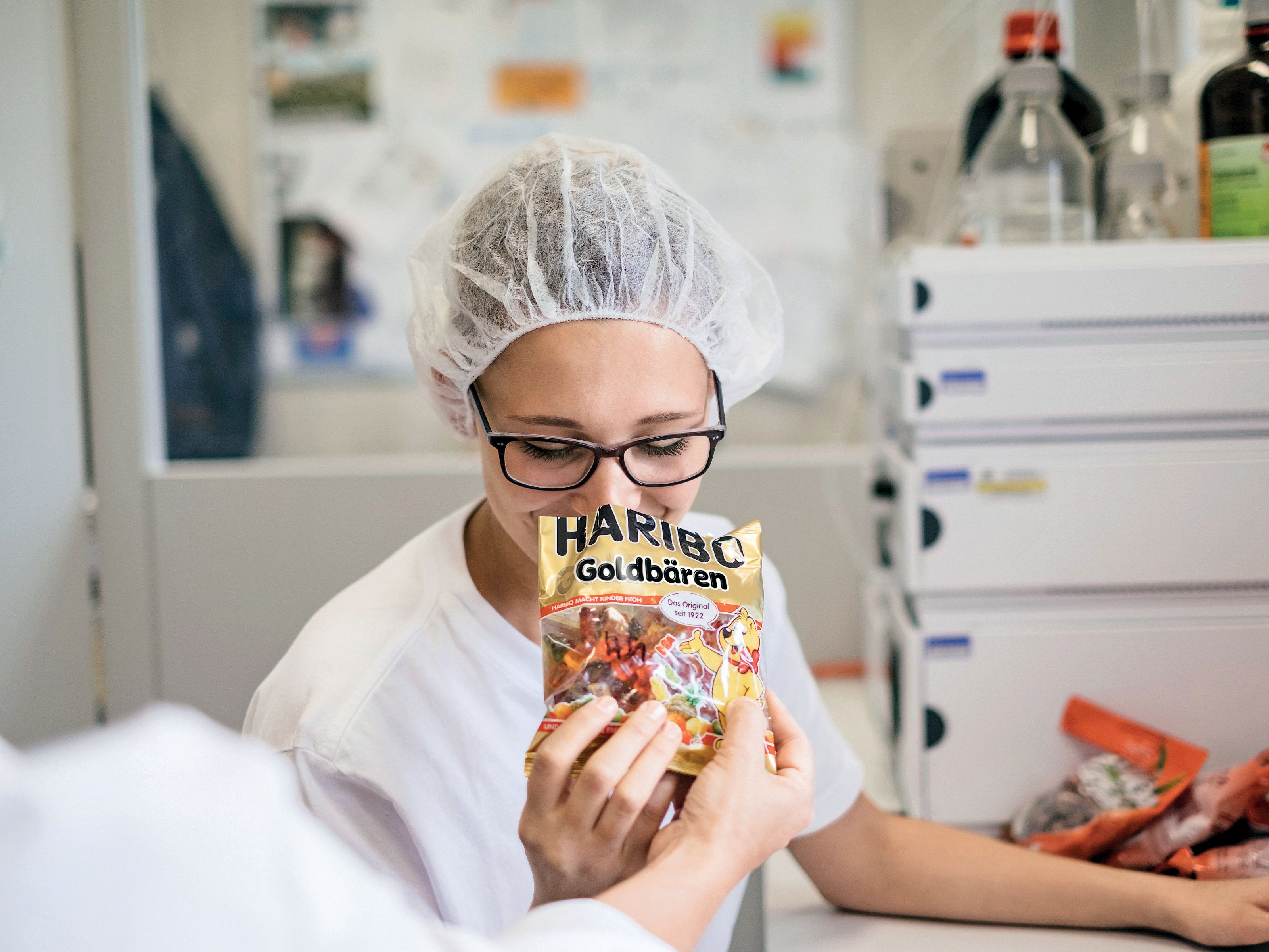 Qualitätscheck der HARIBO Goldbären