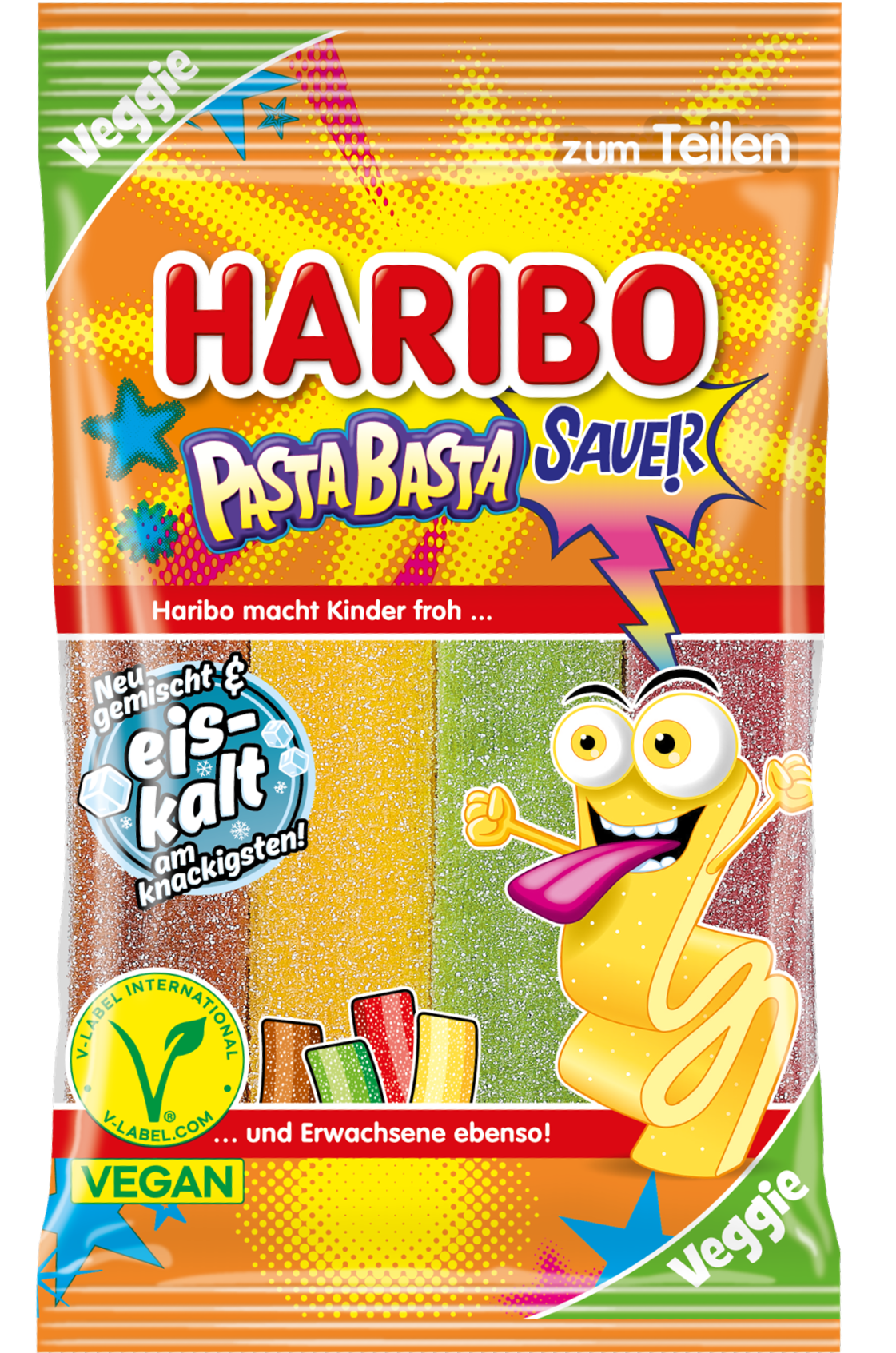 Produkt Verpackung von HARIBO Pasta Basta 160g