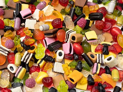 HARIBO Color Rado Flatlay