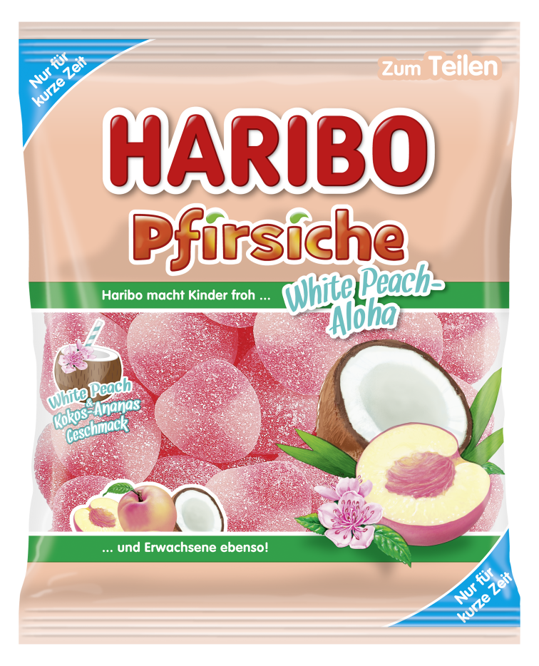 Pfirsiche White Peach Packshot