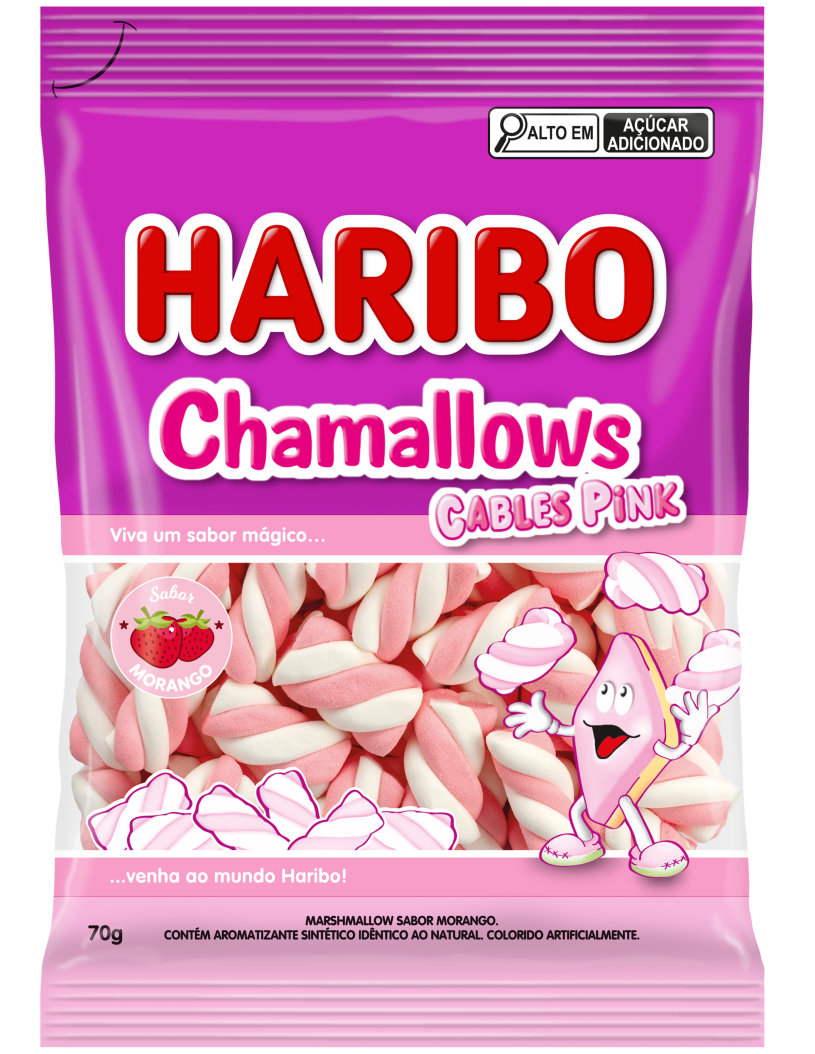 CABLES PINK HARIBO