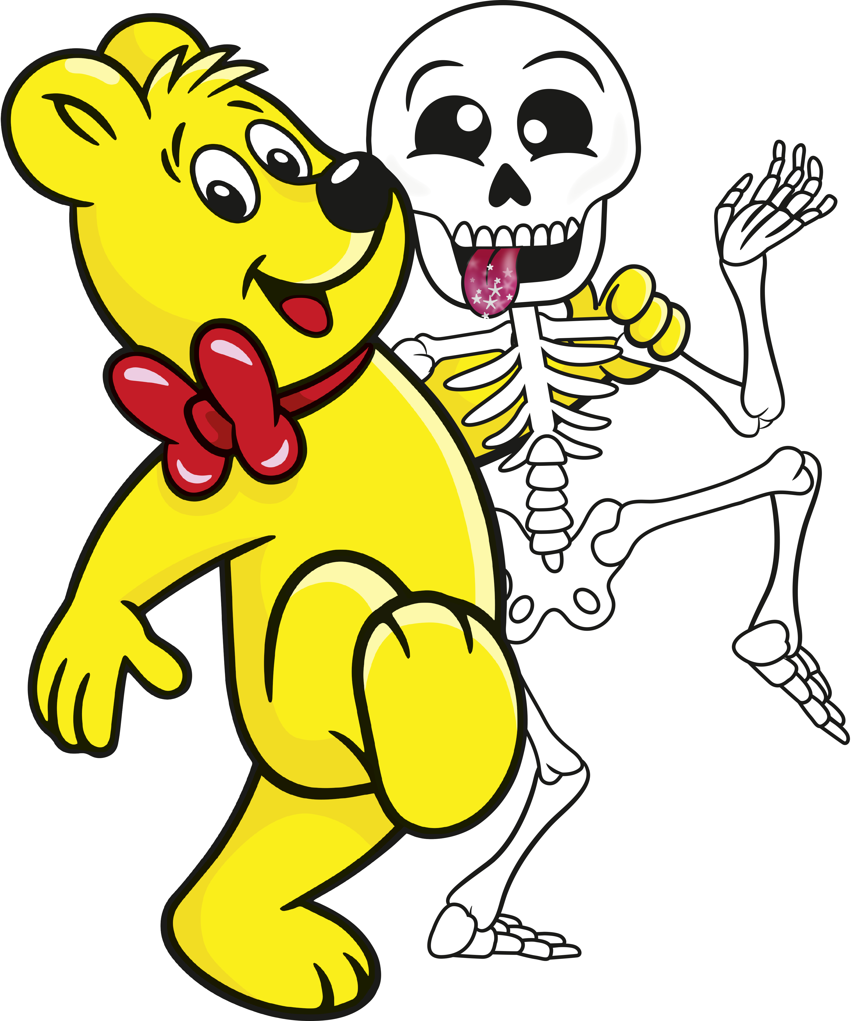 4001686808825 Haribo Crazy Skeletties 160g hero