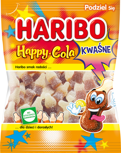Happy Cola kwaśna 175 g