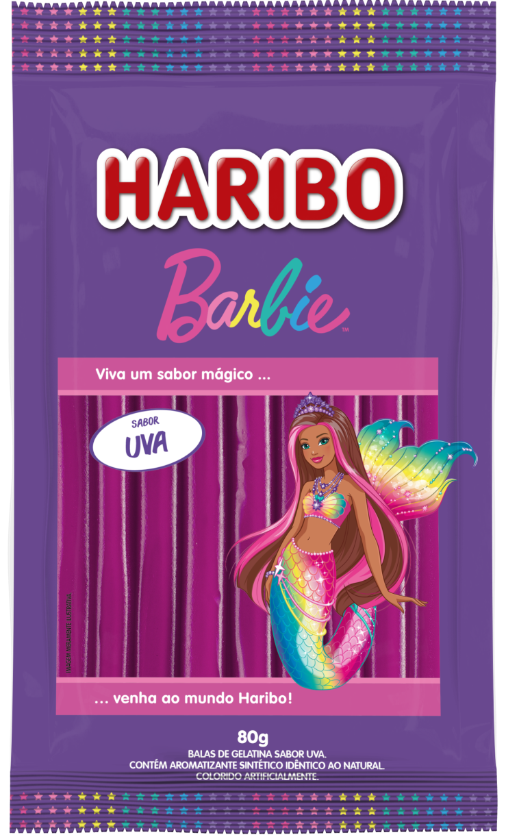 Balla Sticks Uva Barbie Haribo