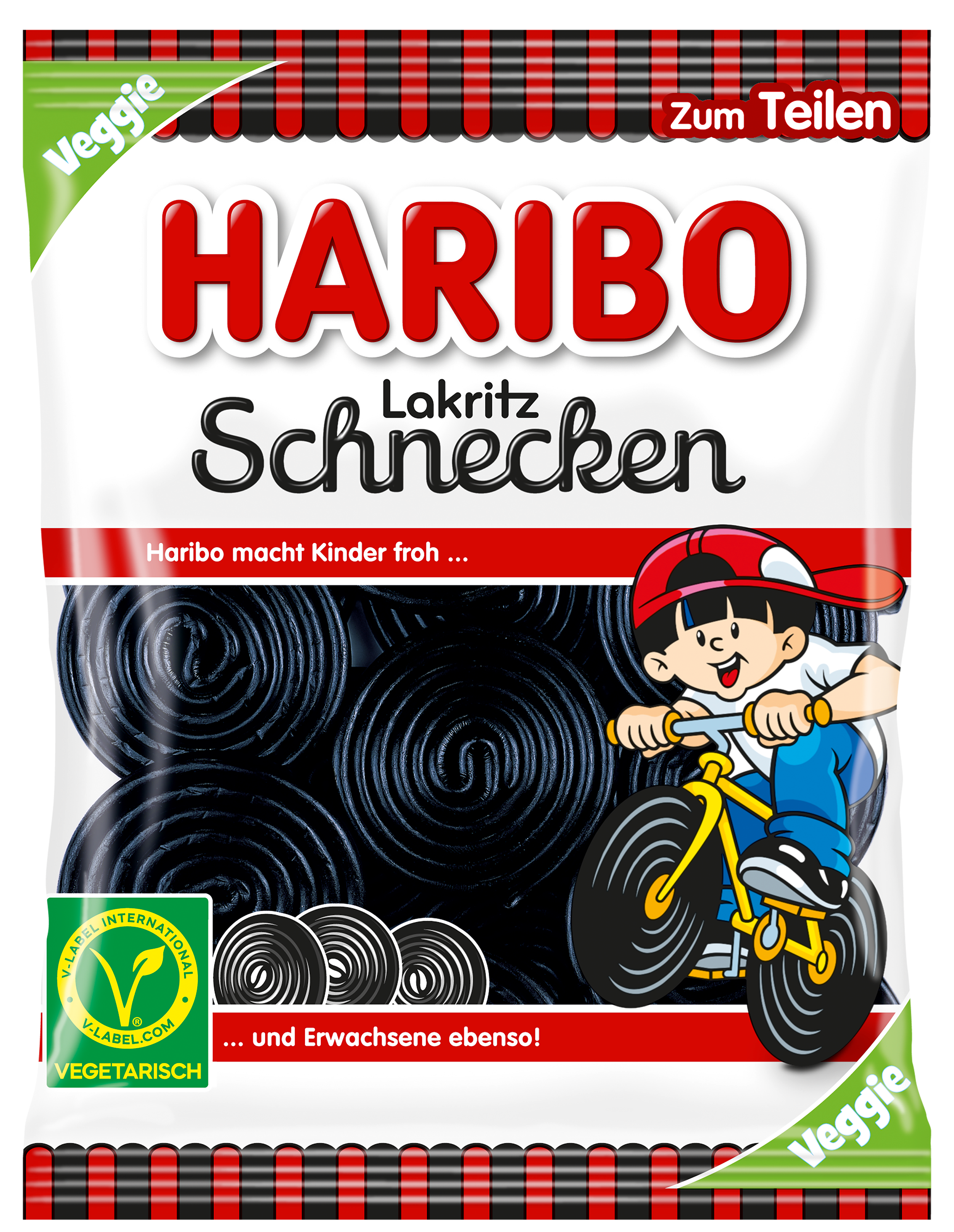 HARIBO Lakritz Schnecken Packshot