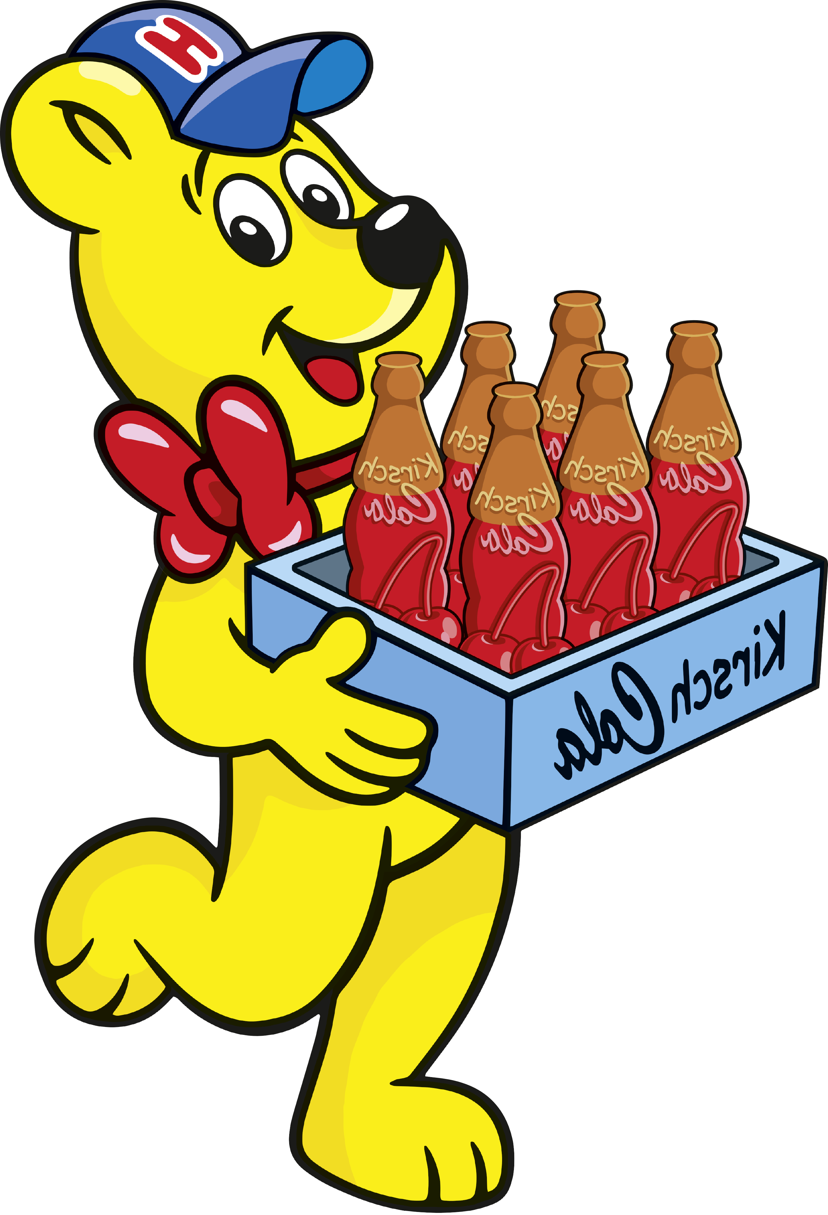 HARIBO Kirsch-Cola Illustration