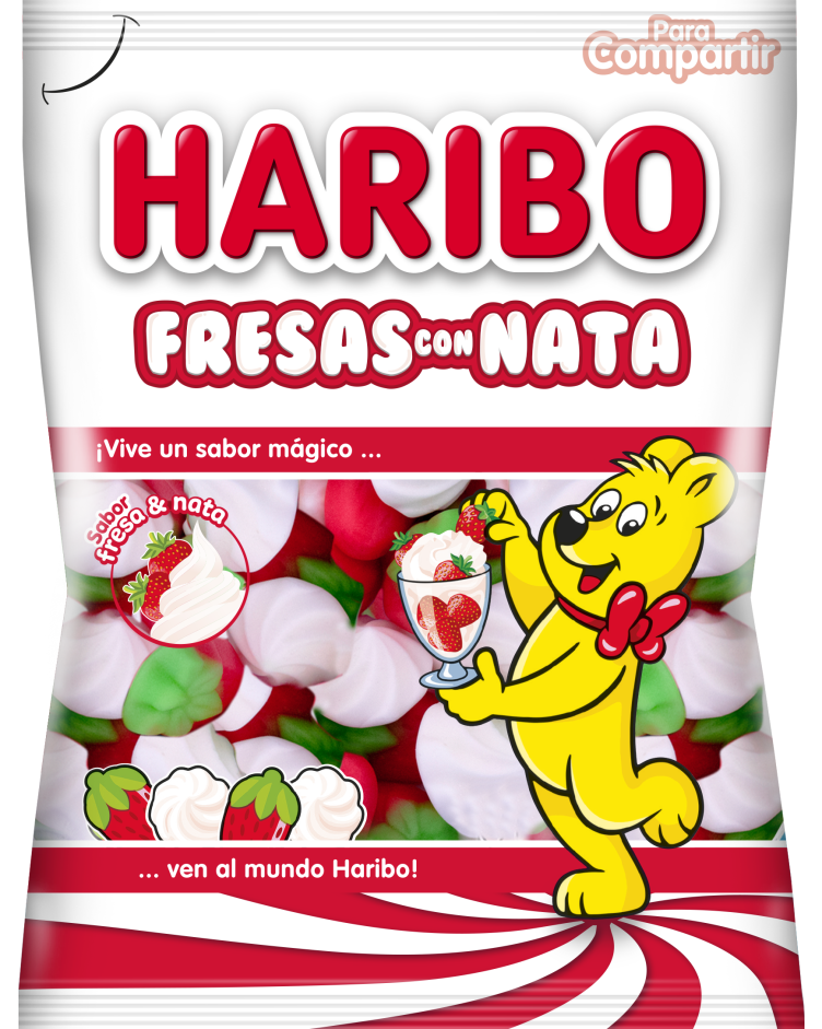 Fresas con nata 150 g ES