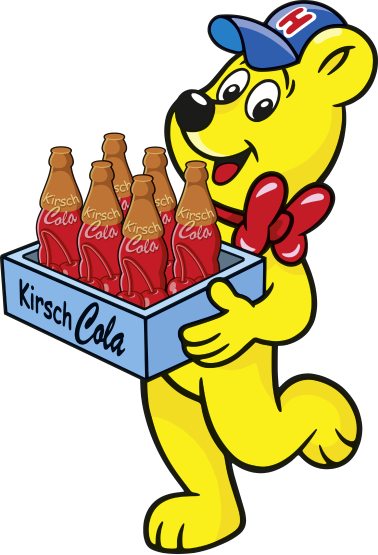 HARIBO Kirsch-Cola Illustration
